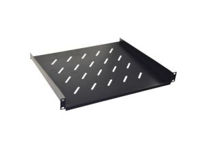 Półka stała 19cali 1U głębokość 400mm V RAL9004