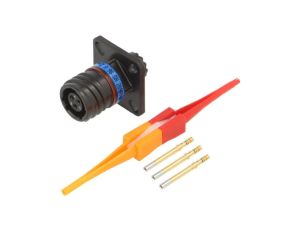 Złącze militarne rozmiar 9 MIL-DTL-38999 Series III czarny D38999/20ZA98SN