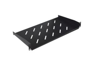 Półka stała 19cali 1U głębokość 250mm V RAL9004