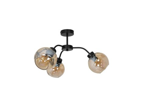 Lampa sufitowa SOFIA AMBER 3xE27 MLP6595 Milagro