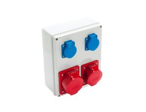 VIPLAST Rozdzielnica Gniazdo 32/5 + 16/5 + 2x250V