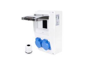 VIPLAST Rozdzielnica Gniazdo 2x250V 6-Modułowa