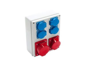 VIPLAST Rozdzielnica Gniazdo 32/5 + 16/5 + 4x250V