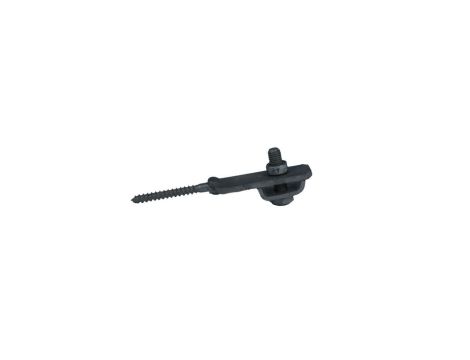 Podpora zwodu do drewna gwint 50mm, ocynk ogniowy