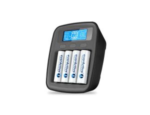Ładowarka akumulatorków USB-C Ni-MH profesjonalna everActive NC-1000M v2