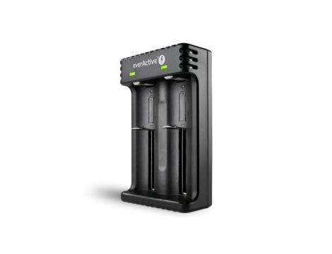 Ładowarka do akumulatorków cylindrycznych Li-ion everActive LC-200