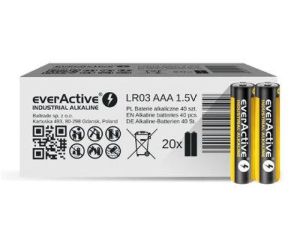 Bateria alkaliczna LR03 / AAA 1,5V everActive Industrial /40szt./