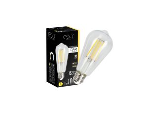Żarówka dekoracyjna DARI LED Filament 11W, E27, 3000K, 1521lm, 230V, CLEAR ST64, EDO777626 EDO