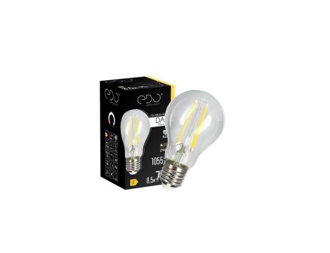 Żarówka dekoracyjna DARI LED Filament 8,5W, E27, 2700K, 1055lm, 230V, CLEAR A60, EDO777628 EDO