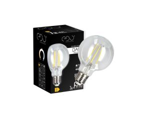 Żarówka dekoracyjna DARI LED Filament 7W, E27, 4000K, 806lm, 230V, CLEAR G80, EDO777632 EDO