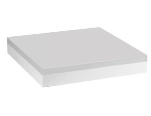 Plafon LED 24W 1900lm 4000K/neutralna IP44 IK10 kwadratowy wodoodporny biały LED SMART-S White 24W NW GXLS218