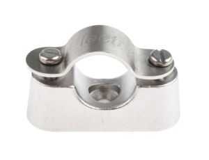 Spinka do kabli Zacisk siodłowy, 20mm, materiał: Stal nierdzewna 316, 19.3 x 18.2mm, RS PRO