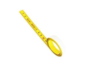 Taśma pomiarowa samoprzylepna stalowa 3m/13mm, II klasa dokładności