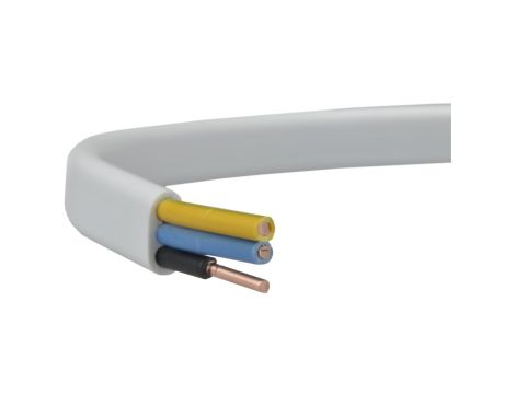Przewód prądowy YDYp 450/750V 3x1 płaski drut Elektrokabel /100m/