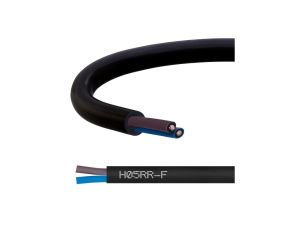 Przewód w gumie H05RR-F / OW 2x2,5 300/500V Elektrokabel /500m/