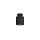 Lampa Sufitowa LOUISE BLACK 1xE27 MLP666 Milagro
