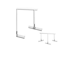 Lampa sufitowa CASTRO WHITE / CHROME 3xG9 MLP6559 Milagro
