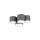 Lampa sufitowa MONA GRAY 4393 TK LIGHTING