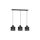 Lampa wisząca LARS BLACK 3xE27 MLP799 Milagro
