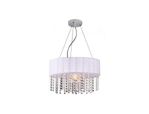 Lampa wisząca Madryt biała LP-81458/1P WH Light Prestige