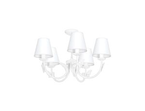 Żyrandol ALICE WHITE 5xE14 MLP961 Milagro