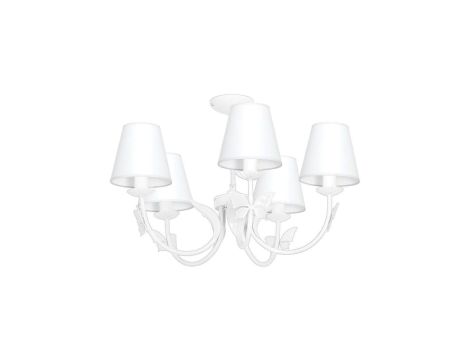 Żyrandol ALICE WHITE 5xE14 MLP961 Milagro