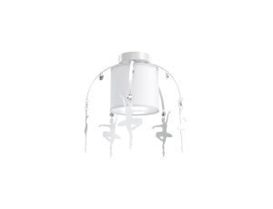 Lampa sufitowa BALETNICA WHITE 1xE27 MLP4967 Milagro