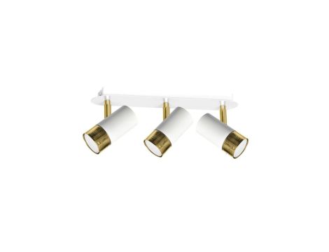 Lampa sufitowa DANI WHITE/GOLD 3xGU10 MLP6234 Milagro