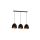 Lampa wisząca VEGAS 3xE27 MLP5588 Milagro