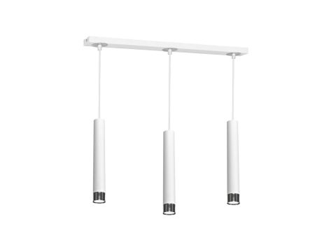 Lampa wisząca DANI WHITE/CHROME 3xGU10 MLP6228 Milagro