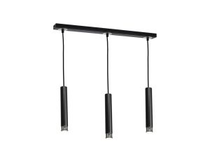 Lampa wisząca DANI BLACK/CHROME 3xGU10 MLP6232 Milagro