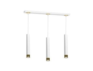 Lampa wisząca DANI WHITE/GOLD 3xGU10 MLP6236 Milagro