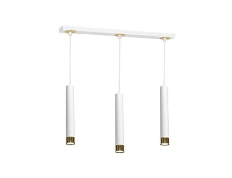 Lampa wisząca DANI WHITE/GOLD 3xGU10 MLP6236 Milagro