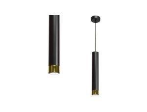 Lampa wisząca DANI BLACK/GOLD 1xGU10 MLP6239 Milagro