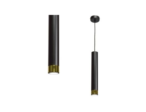 Lampa wisząca DANI BLACK/GOLD 1xGU10 MLP6239 Milagro