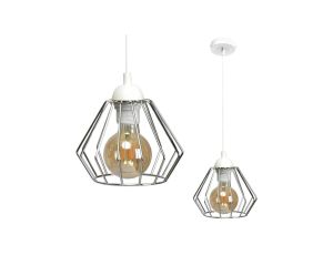 Lampa wisząca NORMAN WHITE 1xE27 MLP6260 Milagro