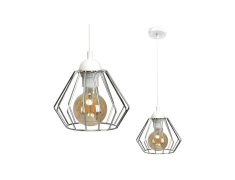 Lampa wisząca NORMAN WHITE 1xE27 MLP6260 Milagro