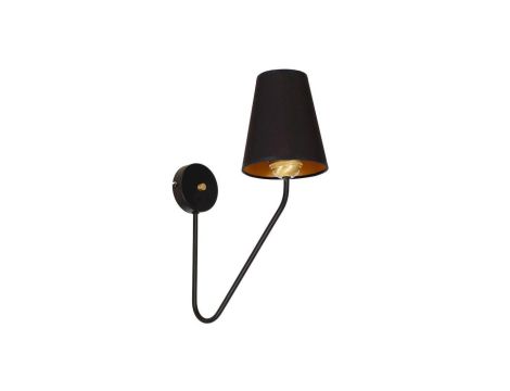 Kinkiet VICTORIA BLACK 1xE27 MLP4911 Milagro