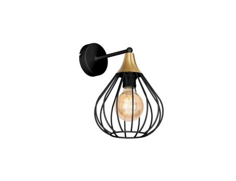 Kinkiet KANE BLACK 1xE27 MLP4793 Milagro