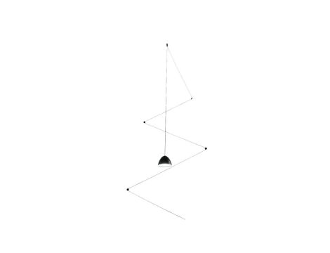 Lampa wisząca ZIG-ZAG LP-1243/1P BK LIGHT PRESTIGE