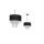 Lampa wisząca ALMERIA BLACK/CHROME 1xE27 MLP6431 Milagro