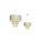 Lampa wisząca ALMERIA WHITE/GOLD 1xE27 MLP6446 Milagro