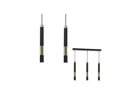 Lampa wisząca DALLAS GOLD 3xGU10 Listwa MLP6547 Milagro