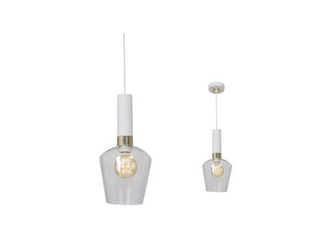 Lampa wisząca ROMA WHITE 1xE27 MLP6487 Milagro
