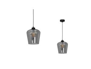 Lampa wisząca SANTIAGO SMOKED 1xE27 MLP6606 Milagro