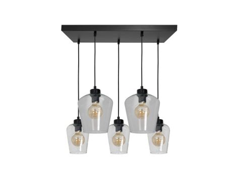 Lampa wisząca SANTIAGO CLEAR 5xE27 MLP6615 Milagro
