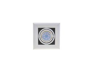 LAMPA PODTYNKOWA BLOCCO BIAŁY 1x7W GU10 LED ML471 Milagro
