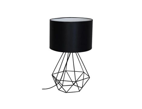 Lampka nocna BASKET BLACK 1xE27 MLP7201 Milagro
