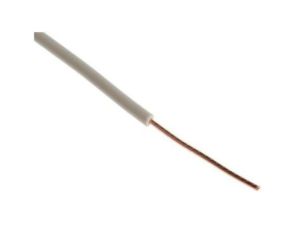 Przewód montażowy 0,5 mm Biały RS PRO PVC 20 AWG dł. 100m 1/0,8 mm