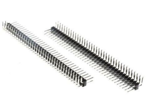 Złącze szpilkowe 72-pinowe raster: 2.54mm 2-rzędowe RS PRO Przepust 1.0A 650.0 V. /10szt./